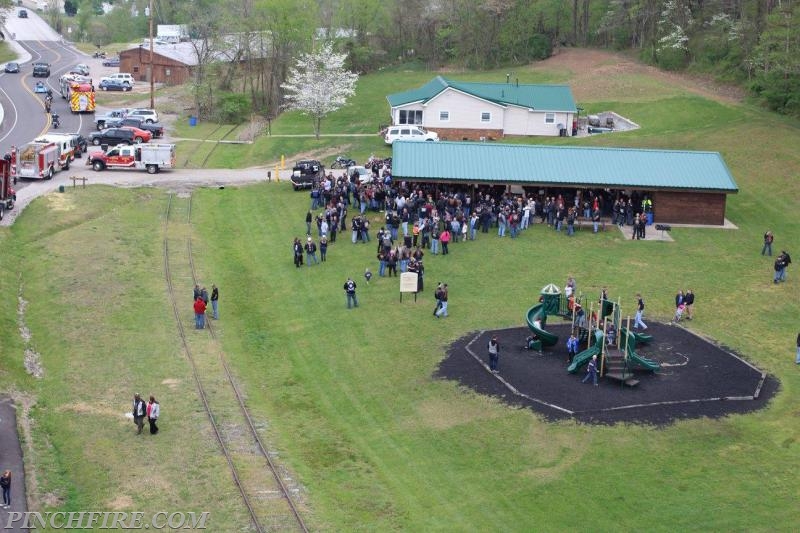 a small number for the turnout for Bubby's Ride 4/23/16