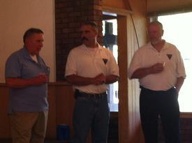 Retirement reception for Deputy Chief Gary Morris 6/15/12. 54 years of service.