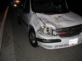 Car vs Cow I-79 9/10/10