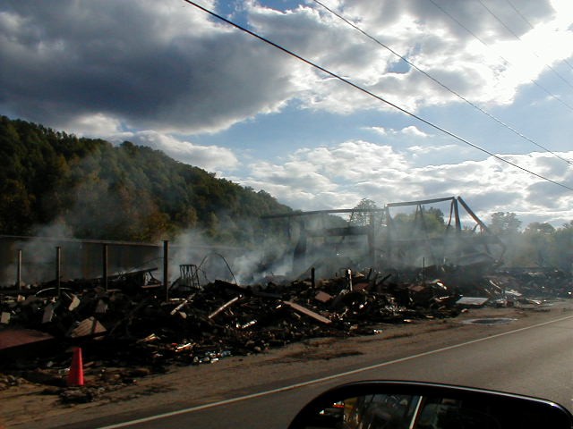 CLENDENIN LUMBER ARSON FIRE