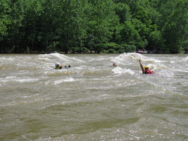 Passive Swimming & Throw Bag Station