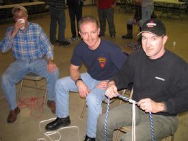 L-R Roger Bennett, Doug Douglas,Garrin Hodge